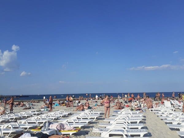 пляж Чайка Одеса